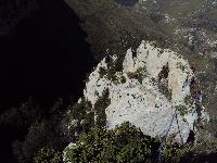 D.Gallo sul quinto  tiro di Luci all&#39orizzonte-Cava Grande del Cassibile (Sr)